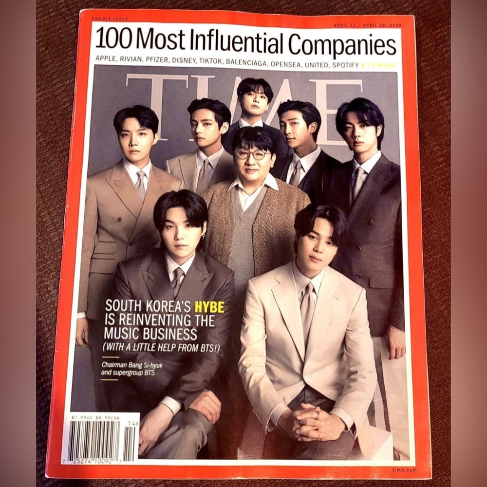 BTS HYBE Time Magazine